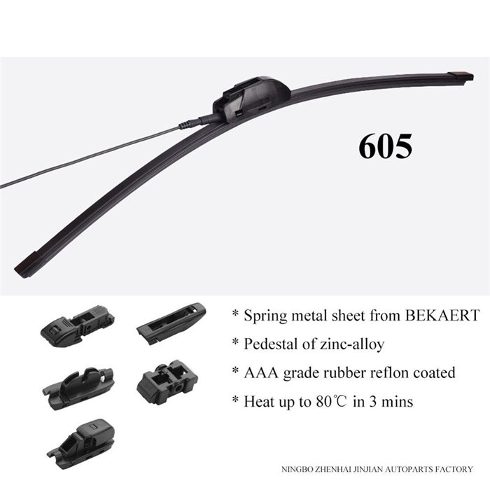 Up to 80 Degree in 3 mins Heated Wiper Blade, Safety Wiper Blade